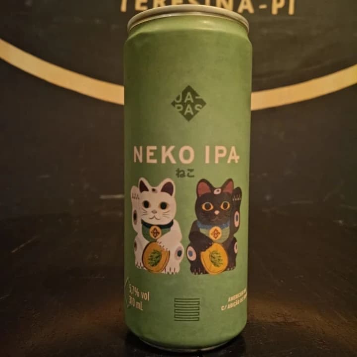 NEKO IPS AMERICAN IPA (JAPAS CERVEJARIA) LT 310ML
