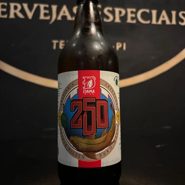 PILSEN (DAMA CERVEJARIA) GF 600ML