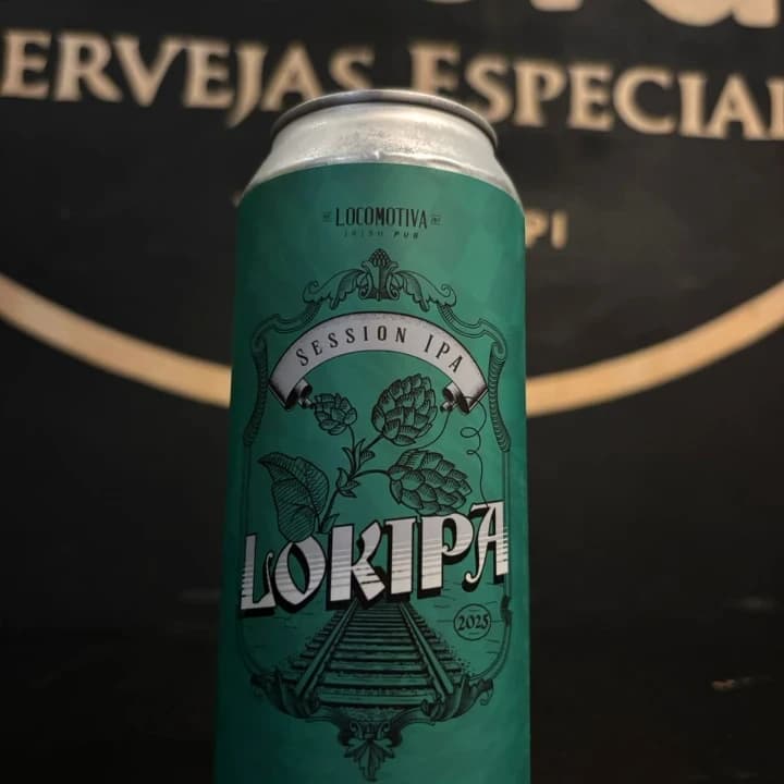 LOKIPA SESSION IPA (LOCOMOTIVA) LT 473ML